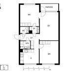 Rent 3 bedroom apartment of 76 m² in Lahti