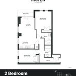 2 bedroom apartment of 1001 sq. ft in Ottawa