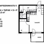 Vuokraa 2 makuuhuoneen asunto, 40 m² paikassa Lahti