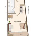 Miete 1 Schlafzimmer wohnung von 44 m² in Zella-Mehlis