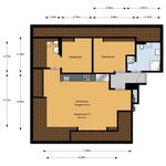 Huur 1 slaapkamer appartement van 66 m² in Huizen