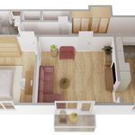Rent 2 bedroom apartment of 62 m² in Hradec Kralove