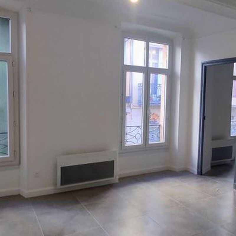 Perpignan Centre-Ville - Location appartement 2 pièces  - 49m2 - 450 € HC  - Réf: 4433 - Peyrot