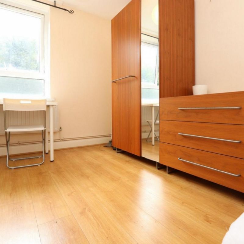 Neat double bedroom close to Langdon Park DLR station Bow Common