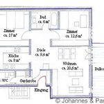 Miete 3 Schlafzimmer wohnung von 85 m² in Wilsdruff