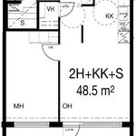 Rent 2 bedroom apartment of 48 m² in Oulu