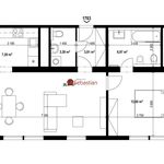 Rent 2 bedroom apartment of 58 m² in Teplice