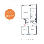 Rent 3 bedroom apartment of 66 m² in Borås - Hässleholmen