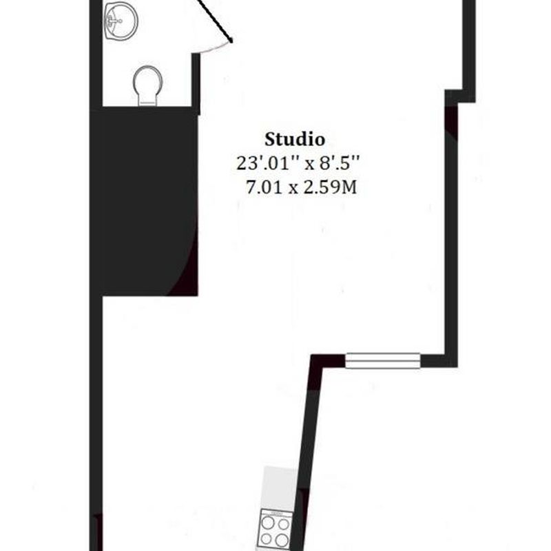 Studio to rent West Molesey