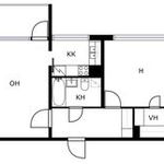 Vuokraa 2 makuuhuoneen asunto, 48 m² paikassa Laitila