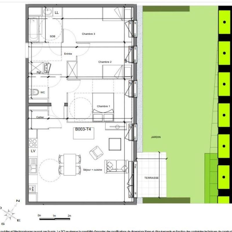 Location appartement  pièce LINSELLES 85m² à 952.75€/mois - CDC Habitat