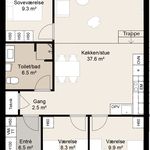 Lej 4-værelses rækkehus på 99 m² i Vejle