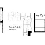 Vuokraa 2 makuuhuoneen asunto, 55 m² paikassa Oulu