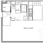 Appartement de 36 m² avec 1 chambre(s) en location à Vandoeuvre
