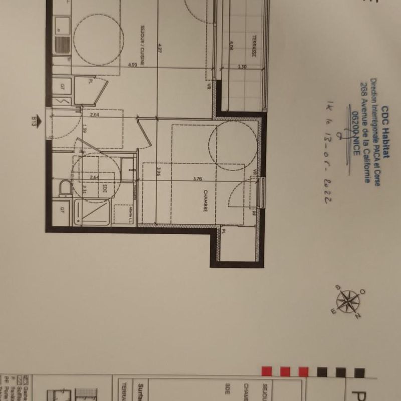 Location appartement  pièce VENCE 43m² à 779.93€/mois - CDC Habitat