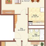 Rent 3 bedroom apartment of 58 m² in Chemnitz