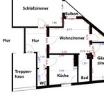 Rent 3 bedroom apartment of 76 m² in Frankfurt