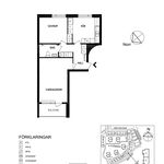 Rent 2 bedroom apartment of 61 m² in Gävle