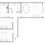 Miete 3 Schlafzimmer wohnung von 82 m² in Frankfurt am Main
