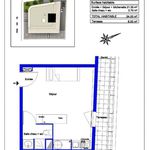 Rent 1 bedroom apartment of 24 m² in PESSAC