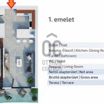 Rent 2 bedroom apartment of 48 m² in Debrecen