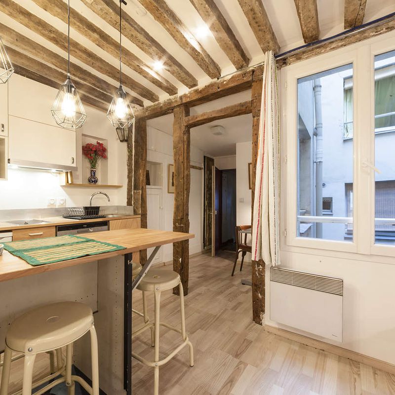 Appartement avec 1 chambre dans le 2ème arrondissement de Paris, 75002: 25 m² — #3773