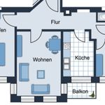 Miete 3 Schlafzimmer wohnung von 66 m² in Chemnitz