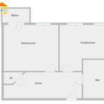 Miete 2 Schlafzimmer wohnung von 51 m² in Bad Reichenhall