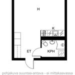 Rent 1 bedroom apartment of 27 m² in Rovaniemi
