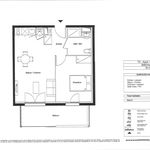 Rent 2 bedroom apartment of 42 m² in Villeneuve-Tolosane