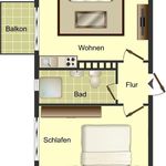 Rent 2 bedroom apartment of 3311 m² in Duisburg