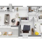 Appartement de 66 m² avec 3 chambre(s) en location à Fréjus