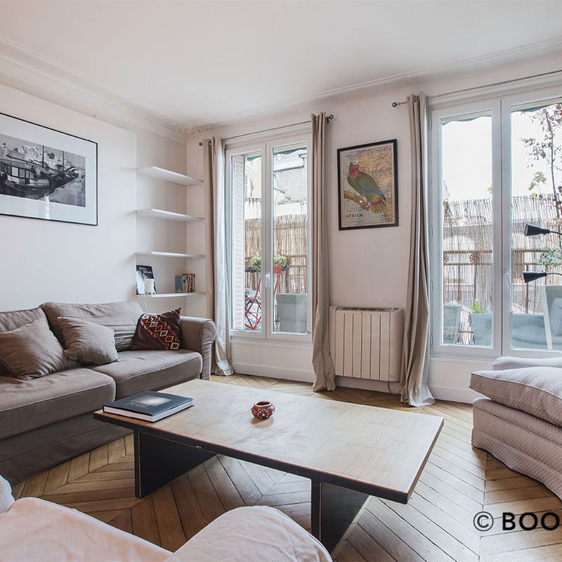 Location appartement meublé de 66 m2 rue Lemercier à Paris