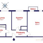 Wynajmij 2 sypialnię apartament z 42 m² w Żyrardów