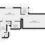 Pronajměte si 2 ložnic/e byt o rozloze 55 m² v Praha