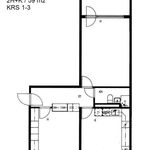 Rent 2 bedroom house of 59 m² in Kouvola