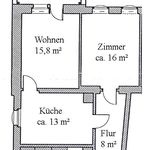 Miete 2 Schlafzimmer wohnung von 64 m² in Dresden