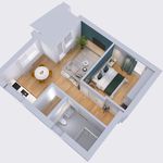 Miete 2 Schlafzimmer wohnung von 60 m² in Detmold