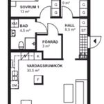 Rent 3 bedroom apartment of 71 m² in Staffanstorp
