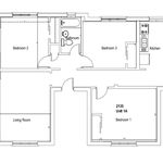 Rent 3 bedroom apartment of 1075 m² in Evanston