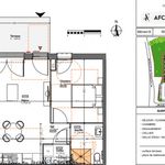 Appartement de 45 m² avec 2 chambre(s) en location à Martillac