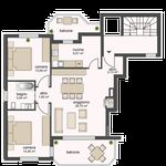 Rent 2 bedroom apartment of 80 m² in Grancia