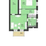 Miete 1 Schlafzimmer wohnung von 70 m² in Meiningen