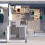 Appartement de 36 m² avec 2 chambre(s) en location à Montpellier