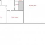 Appartement de 44 m² avec 2 chambre(s) en location à Grenoble
