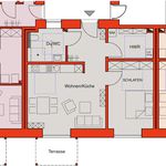 Rent 1 bedroom apartment of 67 m² in Lauenbrück
