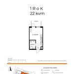 Rent 1 bedroom apartment of 22 m² in Järfälla