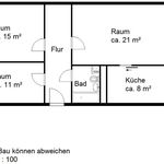 Miete 3 Schlafzimmer wohnung von 68 m² in Halle