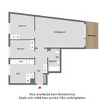Rent 3 bedroom apartment of 72 m² in Finspång