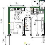 Affitto 2 camera appartamento di 72 m² in Cassino